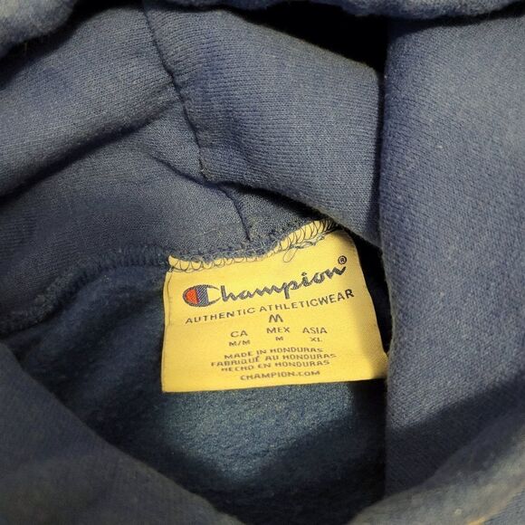 Vintage 90s Champion Western New England University hoodies sweatshirt sweater - Picture 3 of 4